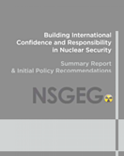 Building International Confidence and Responsibility
