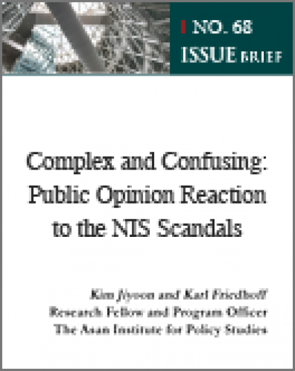 Complex and Confusing: Public Opinion Reaction to the NIS Scandals