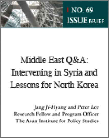 Middle East Q&A: Intervening in Syria and Lessons for North Korea