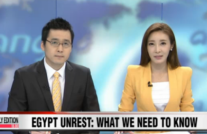 Jang Ji-Hyang [Arirang TV] “Crisis in Egypt: Analysis”