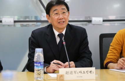Zhao Jinjun, President of the China Foreign Affairs University