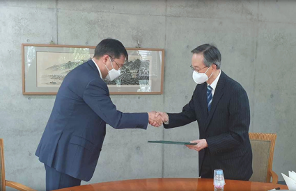 Signing of MoU with Foreign Policy Research Institute under the Ministry of Foreign Affairs, Kazakhstan (FPRI)