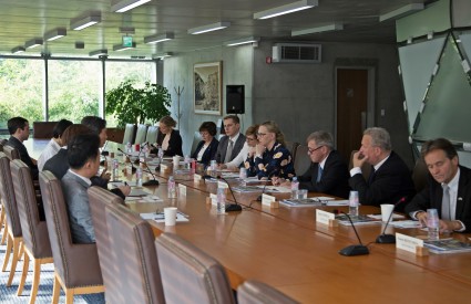 Asan Roundtable with Maria Lohela, Speaker of the Parliament of Finland and other parliament members