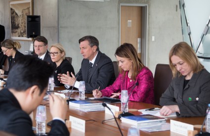 Asan Roundtable with H.E. Mr. Borut Pahor, President of the Republic of Slovenia