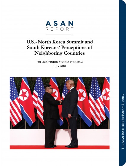 U.S.-North Korea Summit and  South Koreans’ Perceptions of Neighboring Countries