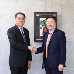 A meeting with Ambassador of Thailand to the Republic of Korea
